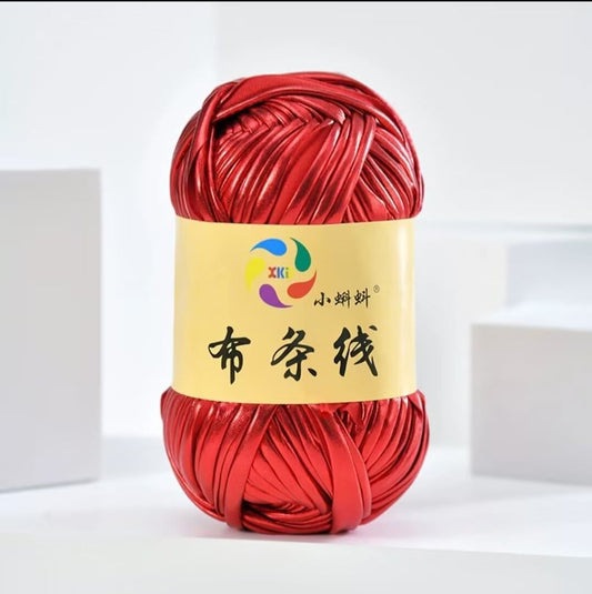 Metallic T-Shirt-Red