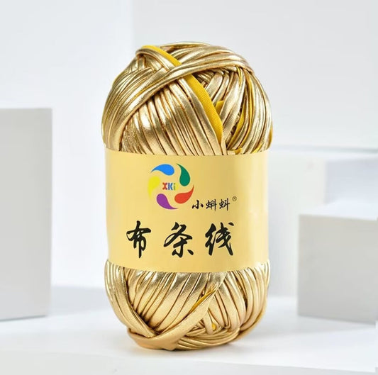 Metallic T-Shirt-Champagne
