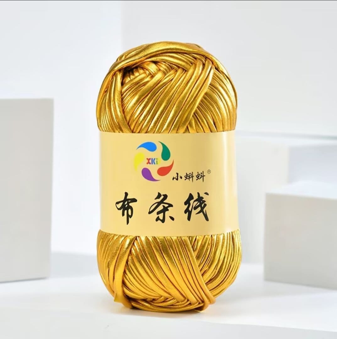 Metallic T-Shirt-Gold