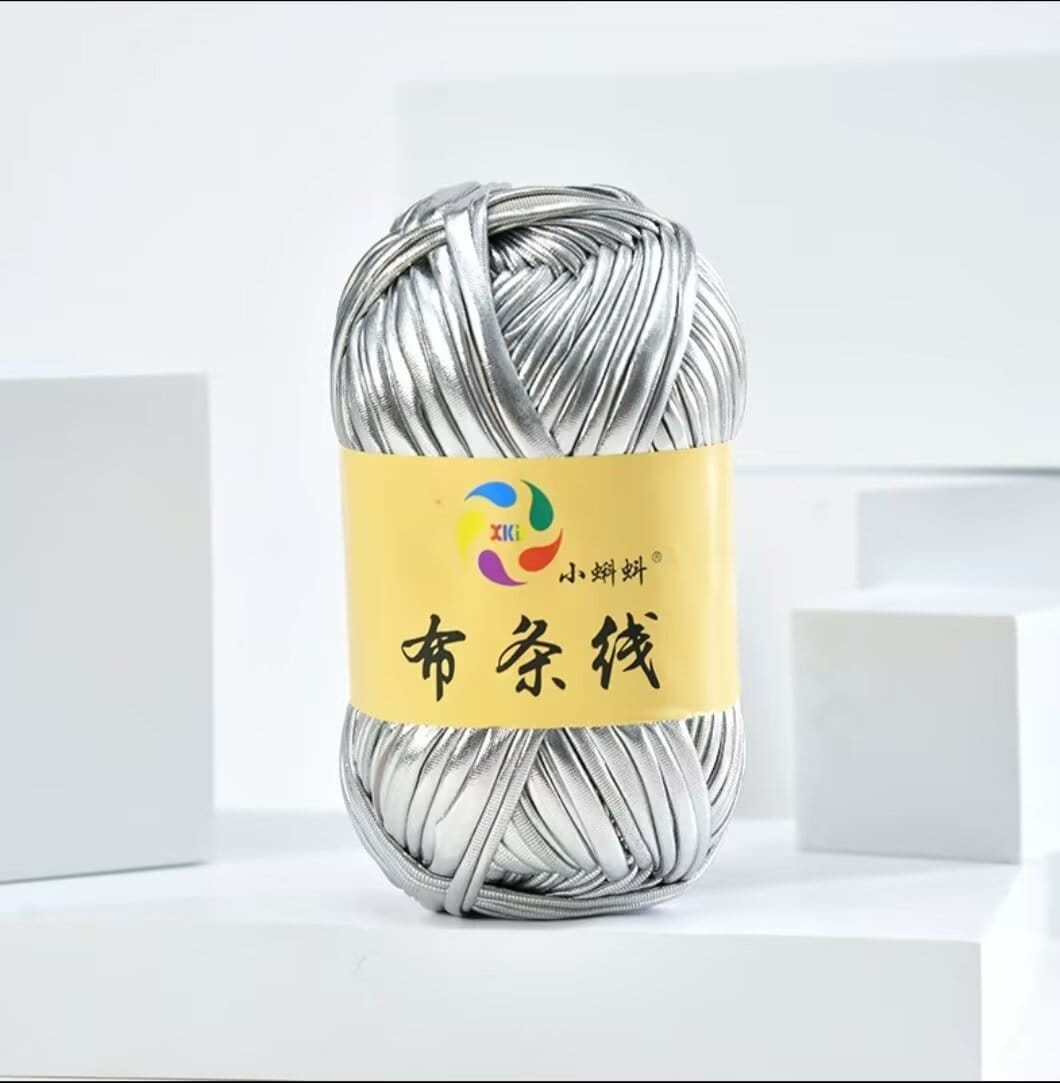 Metallic T-Shirt-Silver