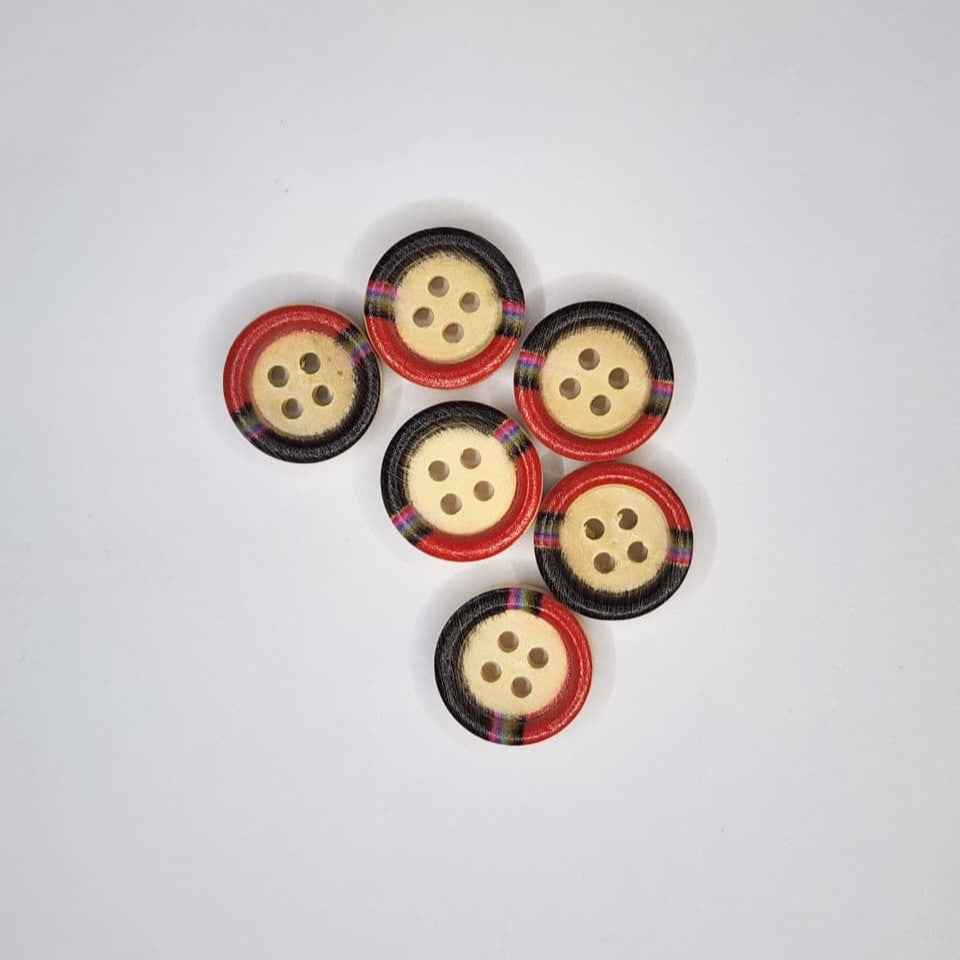 Wooden Buttons for Kids Sweater-09 - Sara Crochet