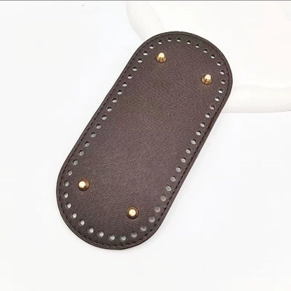 Leather Base 22 x 10 cm - Brown