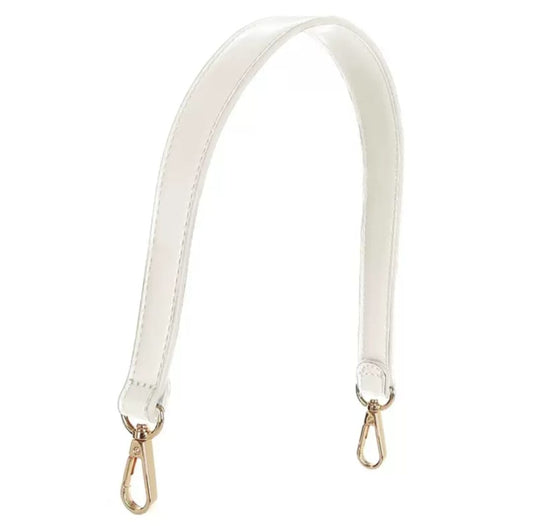 Leather Handles White - 50 cm