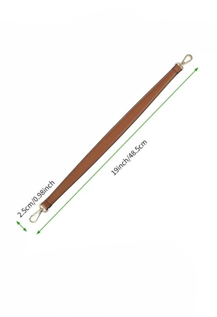Leather Handles Black - 50 cm