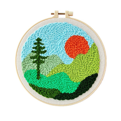 Nature Pattern Embroidery Set