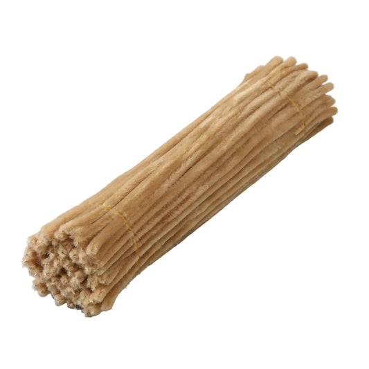Pipe Cleaner 100 pcs- Beige