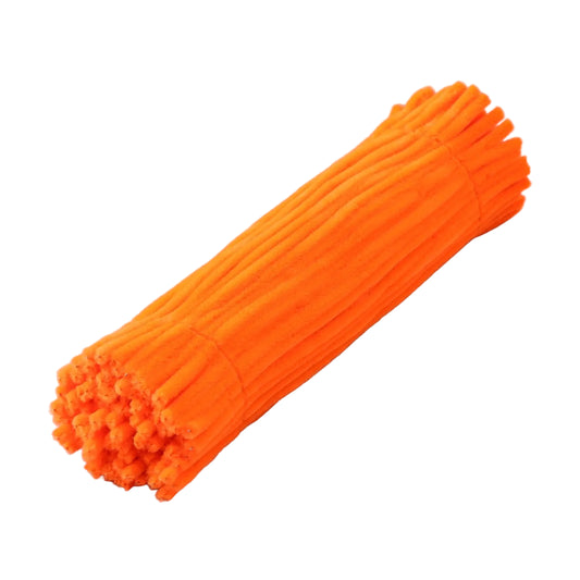 Pipe Cleaner 100 pcs- Orange