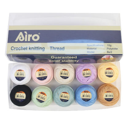 Siro Cross Stitch Thread Set 10 Piece Set