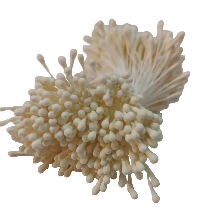 Atificial Muted stamen pistil-White