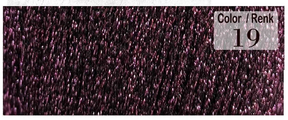Diva-Lurex- Eggplant