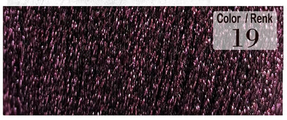 Diva-Lurex- Eggplant