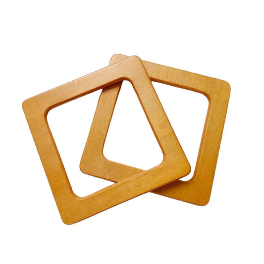 TWO SQUARE SHAPE HANDLE