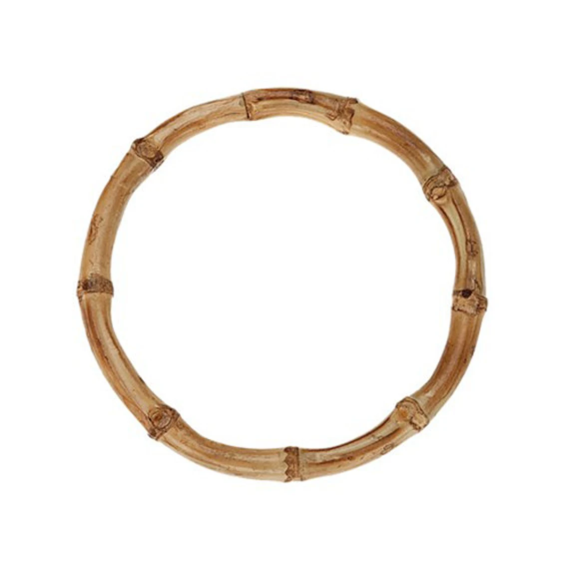 1 Pair Bamboo Ring Handle