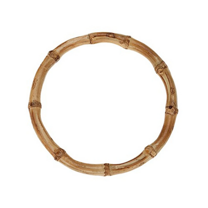 1 Pair Bamboo Ring Handle