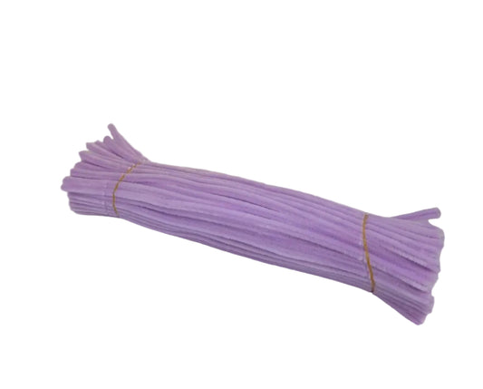 Pipe Cleaner 100 pcs-Light Purple