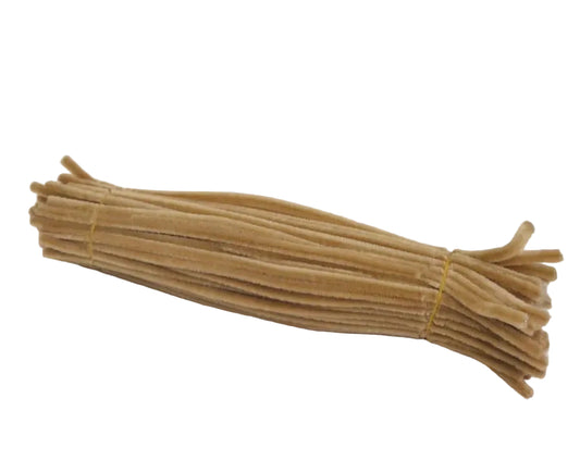 Pipe Cleaner 100 pcs-Light Brown