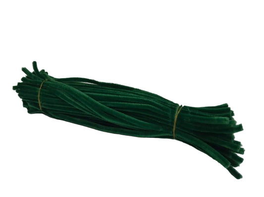 Pipe Cleaner 100 pcs-Dark Green